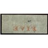 Image 2 : Bank of Clifton $5, 1859