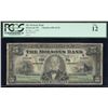 Image 1 : Molsons Bank $5, 1912