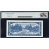 Image 2 : Bank of Canada $5, 1954 - Low Serial Number Devil's Face