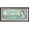 Image 1 : Bank of Canada $1, 1954 - Low Serial #1