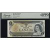 Image 1 : Bank of Canada $1, 1973 - Solid Serial Number