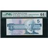 Image 1 : Bank of Canada $5, 1986 - Million Serial Number