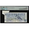Image 2 : Bank of Canada $5, 1986 - Folding & Cutting Error