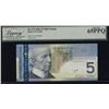 Image 1 : Bank of Canada $5, 2006 - Million Serial Number