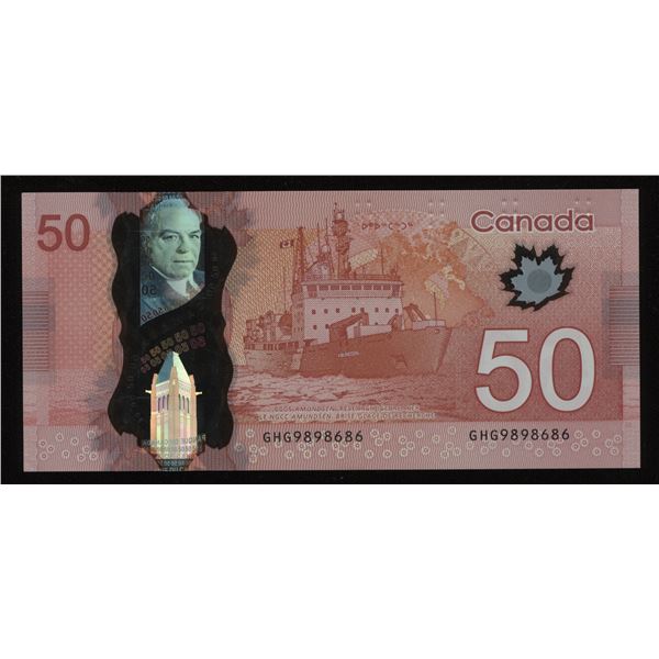 Bank of Canada $50, 2012 - Rotator