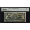 Image 1 : Bank of Canada $1, 1937 - J/A Narrow Signature Panel