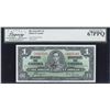 Image 1 : Bank of Canada $1, 1937 - Superb Gem