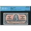 Image 1 : Bank of Canada $2, 1937 - Transitional Prefix