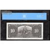 Image 2 : Bank of Canada $10, 1937 - Scarce Changeover Prefix