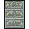 Image 3 : Bank of Canada $20, 1937 - Lot of 5 Consecutives