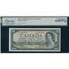 Image 1 : Bank of Canada $20, 1954 - Devil's Face