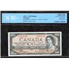 Image 1 : Bank of Canada $100, 1954 - Devil's Face