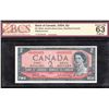 Image 1 : Bank of Canada $2, 1954 - Replacement