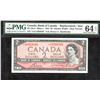 Image 1 : Bank of Canada $2, 1954 - Low Range Replacement