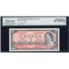 Image 1 : Bank of Canada $2, 1954 - Superb Gem Replacement