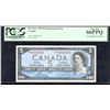 Image 1 : Bank of Canada $5, 1954 - Replacement