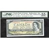 Image 1 : Bank of Canada $20, 1954 - Replacement