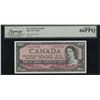 Image 1 : Bank of Canada $1000, 1954 Consecutive Pair