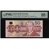 Image 1 : Bank of Canada $50, 1988 - Tied for Highest Grade
