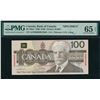 Image 1 : Bank of Canada $100, 1988 - Specimen