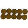 Image 2 : USA 1 Cent Wheat Lot of 10