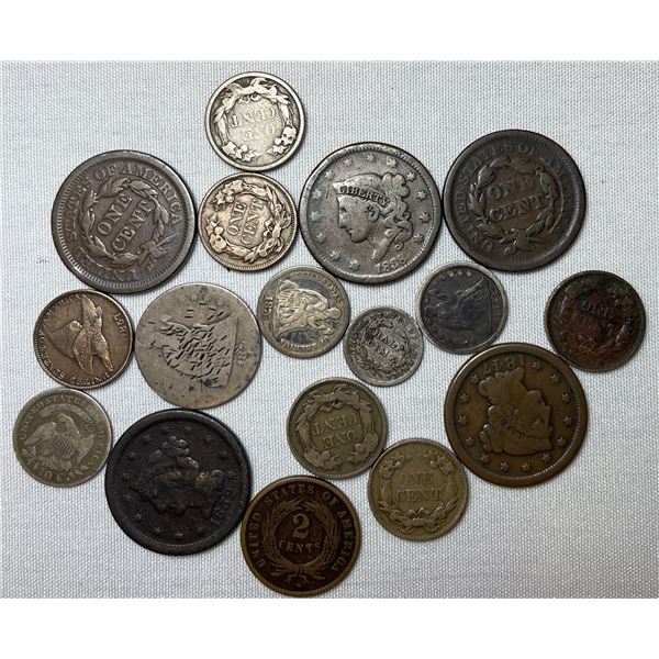 USA Collection of 17 Coins