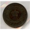 Image 2 : 1864 New Brunswick One Cent - Short 6; E/F
