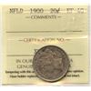 Image 1 : 1900 Newfoundland Twenty Cents