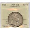 Image 1 : 1907 Newfoundland Fifty Cents