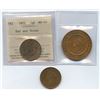 Image 1 : PEI Lot - Large Cents and Medallion
