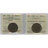 Image 1 : 1901 & 1903 One Cents