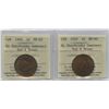 Image 1 : 1909 & 1910 One Cents