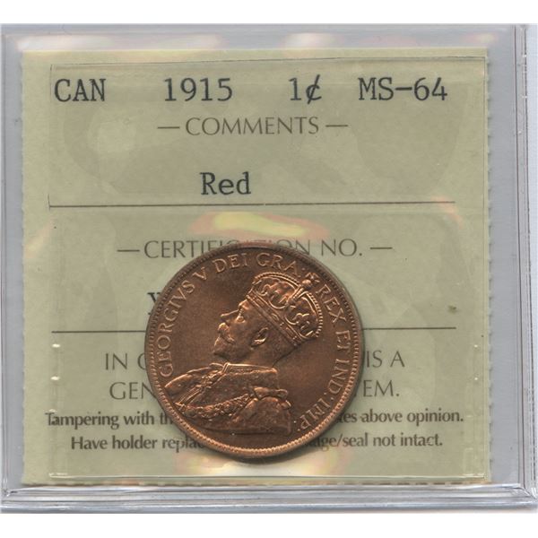 1915 One Cent