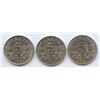 Image 1 : 1922, 1924 & 1927 Five Cents Trio