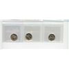 Image 2 : Five Cents - Lot of 3 ICCS Graded Coins
