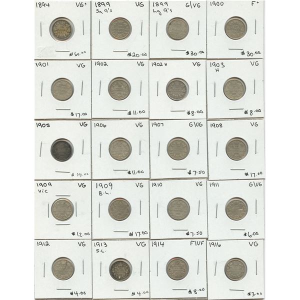 Ten Cents - Lot of 20 - Part 1
