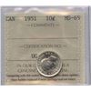 Image 1 : 1951 Ten Cents