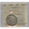 Image 1 : 1870 Twenty-Five Cents