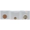 Image 2 : Canadian ICCS Graded Lot of 3 Coins