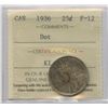 Image 1 : 1936 Twenty-Five Cents - Dot