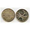 Image 1 : 1920 & 1947 ML Twenty-Five Cents