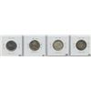 Image 2 : Canada Errors - 25 Cents. Lot of 4
