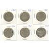 Image 1 : 1908 - 1937 Fifty Cents - Lot of 6