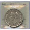 Image 1 : 1952 Silver Dollar - Short Water Line