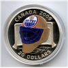 Image 2 : 2009 Edmonton Oilers $20 Sterling Silver Mask
