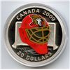 Image 2 : 2009 Ottawa Senators $20 Sterling Silver Mask