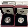 Image 1 : 2012 June Birthstone & 2013 Hummingbird with Morning Glory $3 Coins