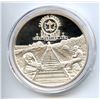 Image 3 : Caribou Central Railroad  Contracting Ltd. 2 Oz. Silver Round in Case
