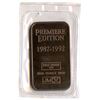 Image 2 : JM 1 oz Fine Silver Bar Premiere Edition