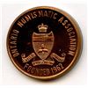 Image 1 : 1968 Kitchener ONA Copper Medal - Display Judge